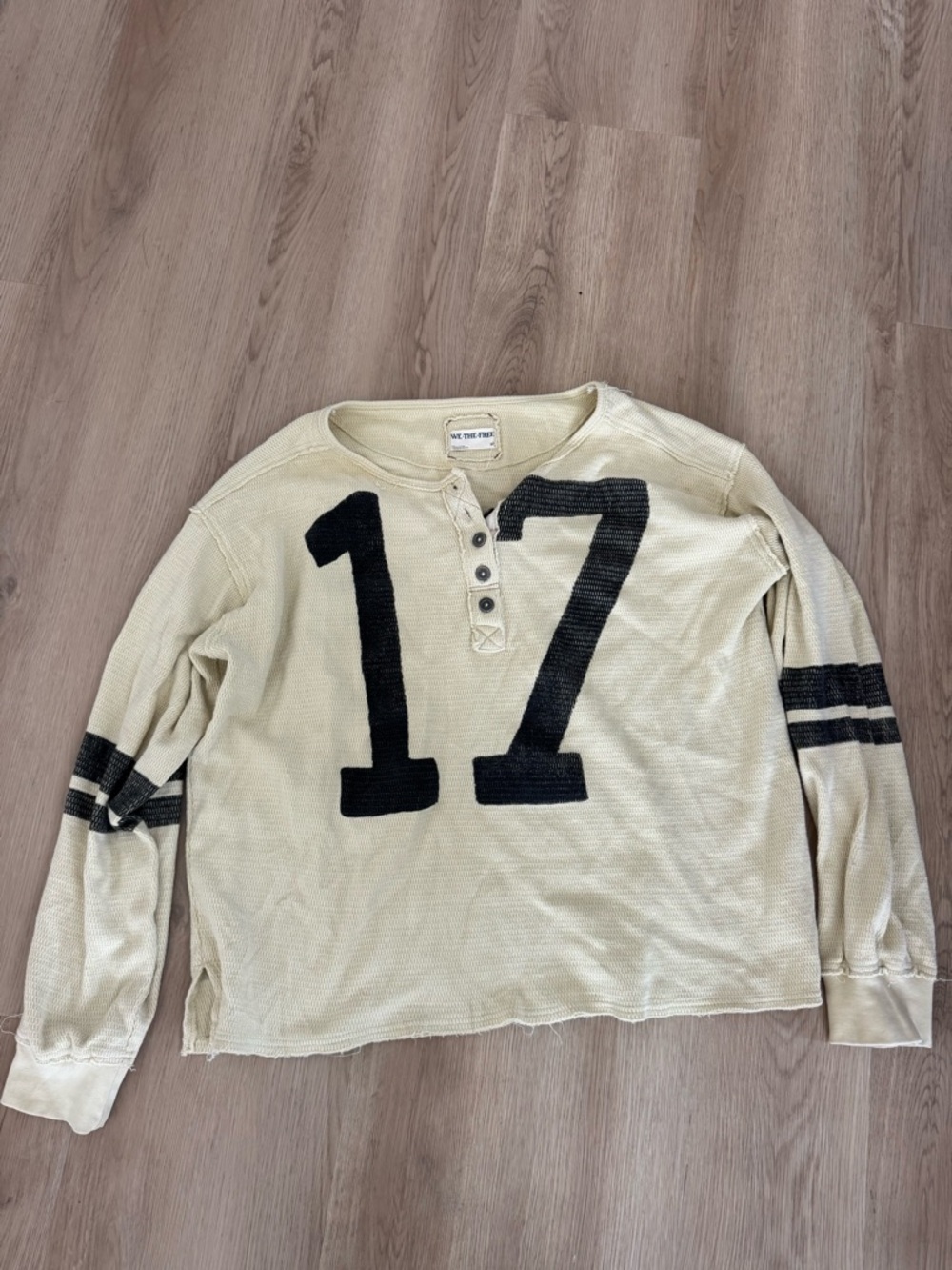 We The Free 17 Cream Henley
